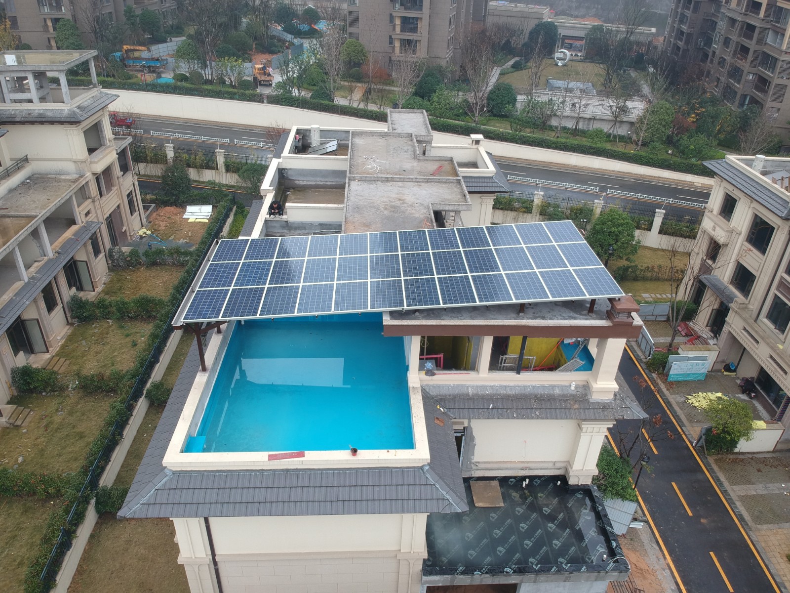 [別墅光伏陽光房]長沙別墅高端定制綠色節(jié)能陽光棚屋頂項(xiàng)目10.24KW項(xiàng)目